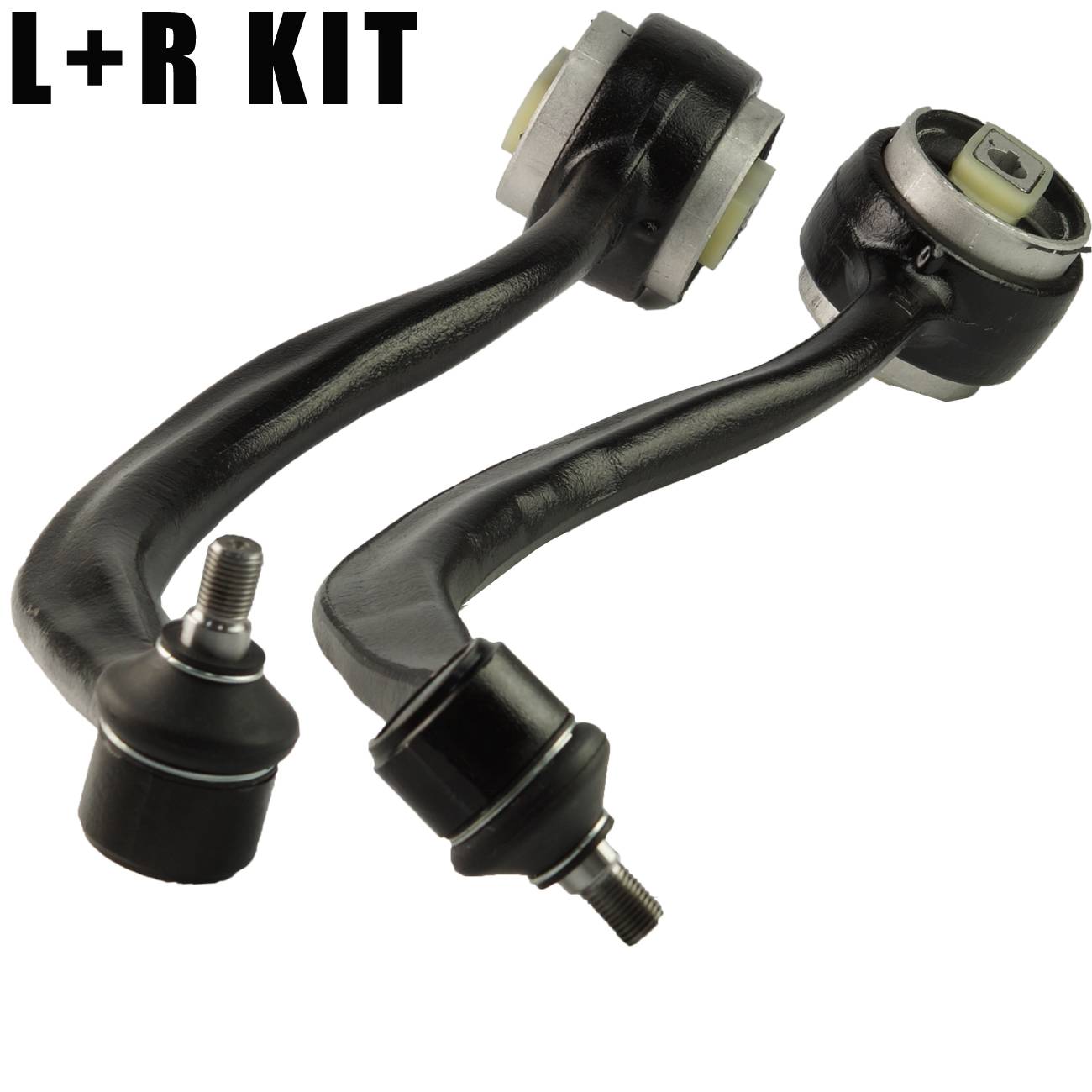 Pair of new front lower control arms (2 pcs) Rear kit for 1995-2001 BMW 740i 750i.