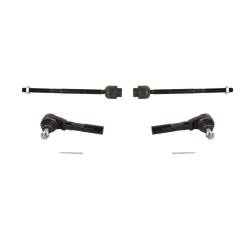 Новые 4 шт. Для Chevy Malibu Pontiac G6 Saturn Aura передние внутренние и внешние наконечники рулевых тяг