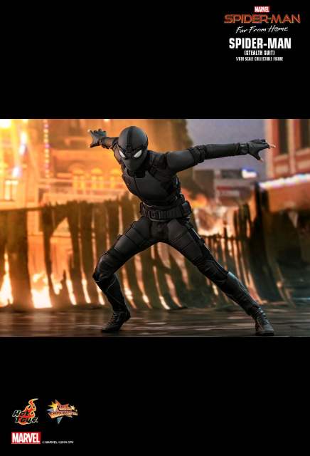 Hot Toys 1/6 MMS540 - Spider-Man: Far From Home Spider-Man (Stealth Suit) IN STOCK