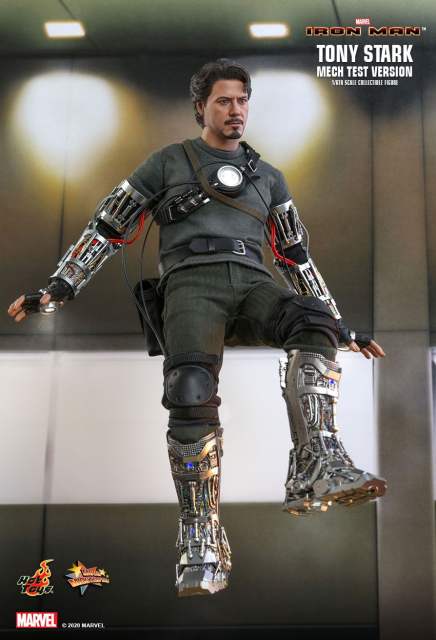 Hot Toys 1/6 MMS582 - Iron Man - Tony Stark (Mech Test Version) Deluxe Version IN STOCK