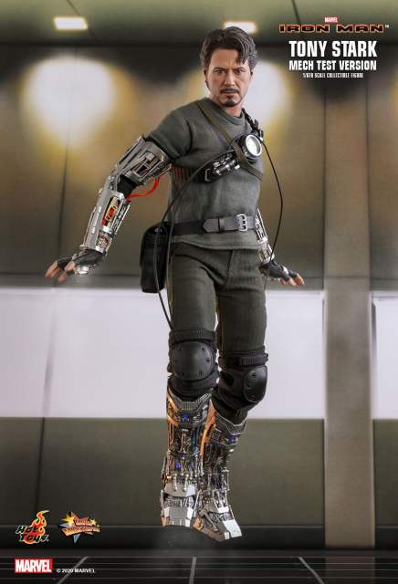 Hot Toys 1/6 MMS582 - Iron Man - Tony Stark (Mech Test Version) Deluxe Version IN STOCK