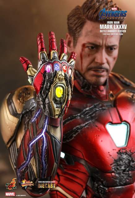 Hot Toys 1/6 MMS543D33 - Avengers Endgame - Iron Man Mark MK85 Battle Damaged IN STOCK