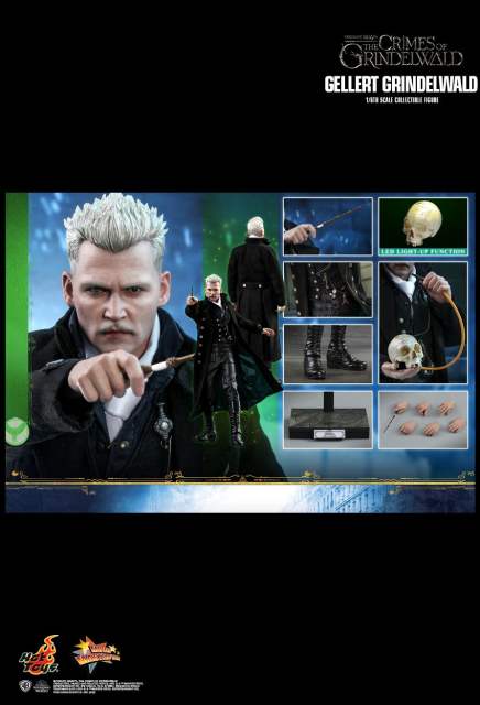 Hot Toys 1/6 MMS513 Fantastic Beasts The Crimes of Grindelwald Grindelwald IN STOCK