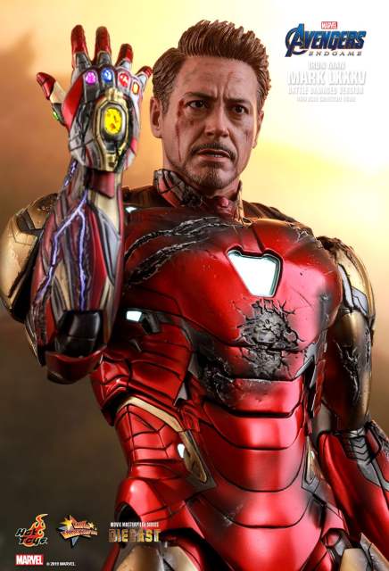 Hot Toys 1/6 MMS543D33 - Avengers Endgame - Iron Man Mark MK85 Battle Damaged IN STOCK