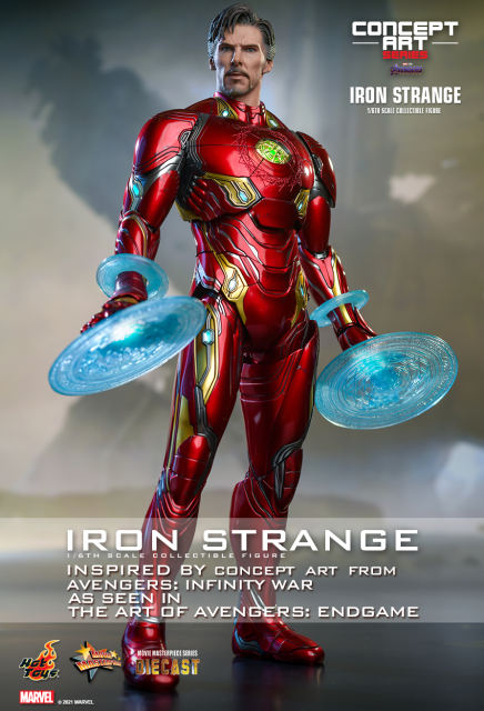 Hot Toys 1/6 MMS606D41 - Avengers: Endgame (Concept Art Series) - Iron Strange IN STOCK