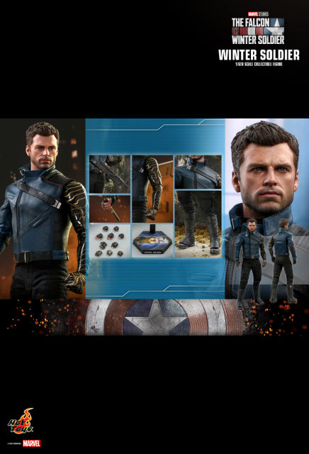 Hot Toys 1/6 TMS039 - The Falcon and the Winter Soldier - Winter Soldier IN STOCK