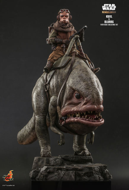 Hot Toys 1/6 TMS049 Star Wars: The Mandalorian™ - Kuiil & Blurrg Set IN STOCK