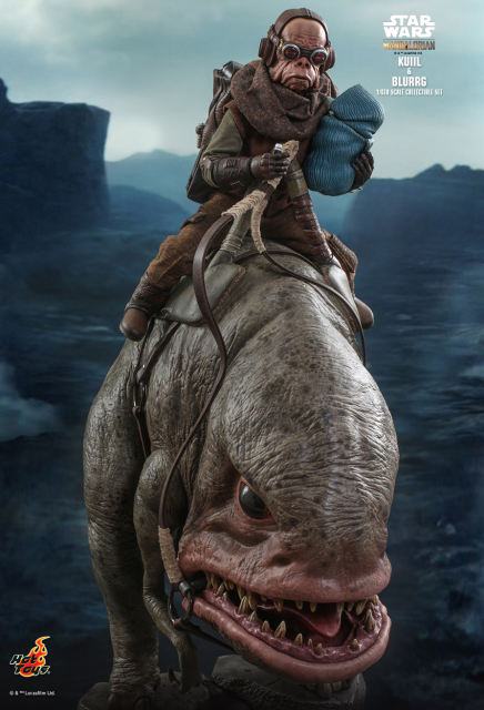 Hot Toys 1/6 TMS049 Star Wars: The Mandalorian™ - Kuiil & Blurrg Set IN STOCK
