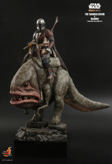 Hot Toys 1/6 TMS046 – Star Wars: The Mandalorian - Mandalorian & Blurrg Set IN STOCK