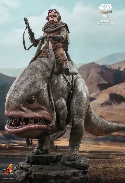 Hot Toys 1/6 TMS049 Star Wars: The Mandalorian™ - Kuiil & Blurrg Set IN STOCK