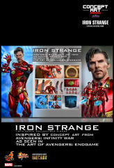 Hot Toys 1/6 MMS606D41 - Avengers: Endgame (Concept Art Series) - Iron Strange IN STOCK