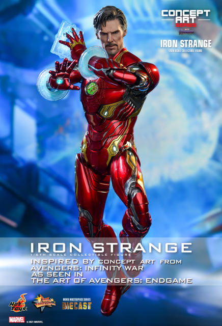 Hot Toys 1/6 MMS606D41 - Avengers: Endgame (Concept Art Series) - Iron Strange IN STOCK