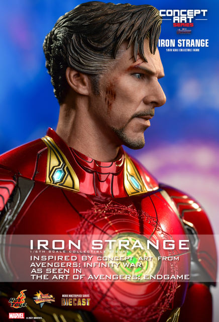 Hot Toys 1/6 MMS606D41 - Avengers: Endgame (Concept Art Series) - Iron Strange IN STOCK