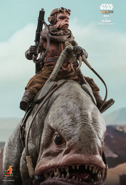 Hot Toys 1/6 TMS049 Star Wars: The Mandalorian™ - Kuiil & Blurrg Set IN STOCK