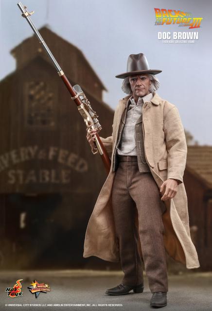 Hot Toys 1/6 MMS617 - Back to the Future Part III - Doc Brown IN STOCK