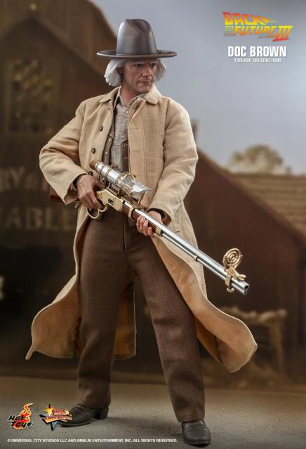 Hot Toys 1/6 MMS617 - Back to the Future Part III - Doc Brown IN STOCK