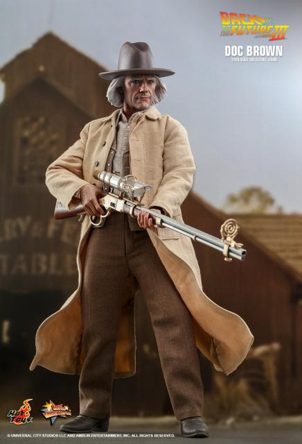 Hot Toys 1/6 MMS617 - Back to the Future Part III - Doc Brown IN STOCK