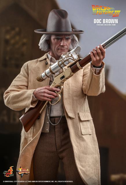 Hot Toys 1/6 MMS617 - Back to the Future Part III - Doc Brown IN STOCK