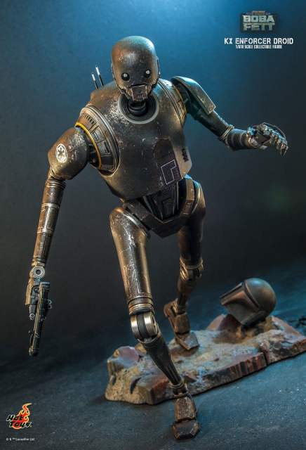 Hot Toys 1/6 TMS072 - Star Wars: The Book of Boba Fett™ - KX Enforcer Droid IN STOCK