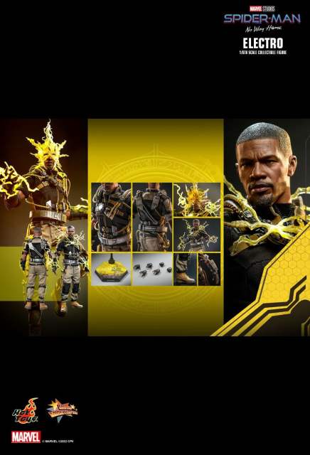 Hot Toys 1/6 MMS644 - Spider-Man: No Way Home - Electro IN STOCK