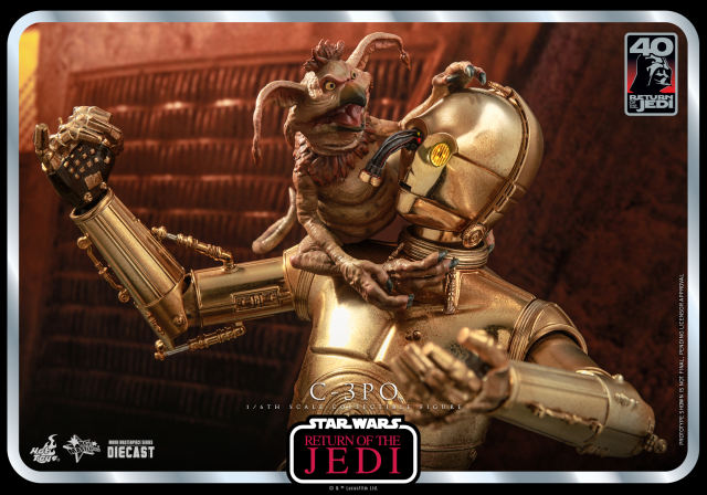 Hot Toys 1/6 MMS701D56 - Star Wars Episode VI: Return of the Jedi - C-3PO IN STOCK
