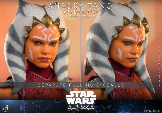 Hot Toys 1/6 TMS123 - Star Wars: Ahsoka - Ahsoka Tano (Padawan) PRE-ORDER