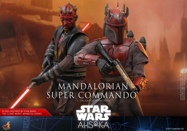 Hot Toys 1/6 TMS127 - Star Wars: Ahsoka - Mandalorian Super Commando PRE-ORDER