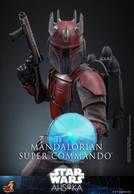 Hot Toys 1/6 TMS127 - Star Wars: Ahsoka - Mandalorian Super Commando PRE-ORDER