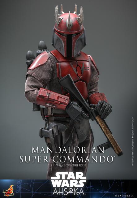 Hot Toys 1/6 TMS127 - Star Wars: Ahsoka - Mandalorian Super Commando PRE-ORDER