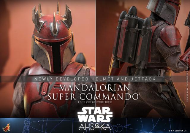 Hot Toys 1/6 TMS127 - Star Wars: Ahsoka - Mandalorian Super Commando PRE-ORDER