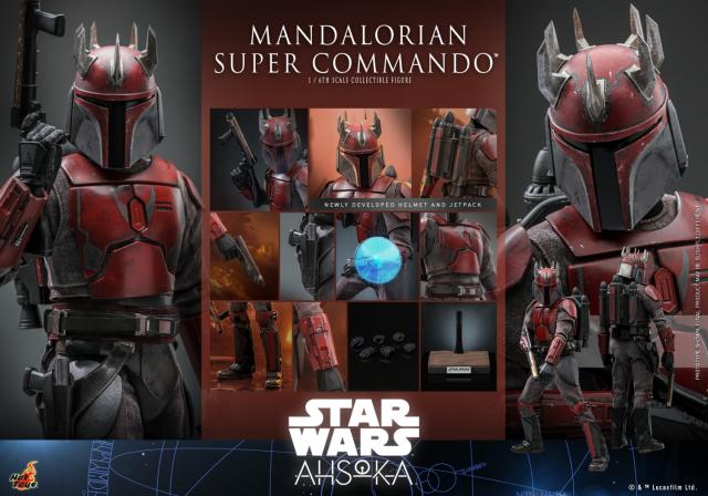 Hot Toys 1/6 TMS127 - Star Wars: Ahsoka - Mandalorian Super Commando PRE-ORDER