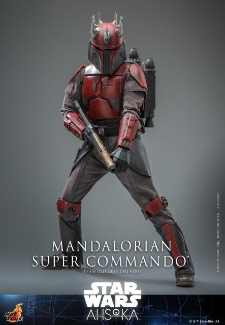 Hot Toys 1/6 TMS127 - Star Wars: Ahsoka - Mandalorian Super Commando PRE-ORDER