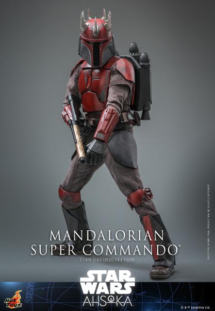 Hot Toys 1/6 TMS127 - Star Wars: Ahsoka - Mandalorian Super Commando PRE-ORDER