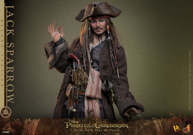 Hot Toys 1/6 DX38 - Pirates of the Caribbean: Dead Men Tell No Tales - Jack Sparrow (Deluxe Version) PRE-ORDER