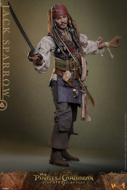 Hot Toys 1/6 DX37 - Pirates of the Caribbean: Dead Men Tell No Tales - Jack Sparrow PRE-ORDER