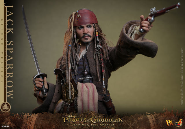 Hot Toys 1/6 DX38 - Pirates of the Caribbean: Dead Men Tell No Tales - Jack Sparrow (Deluxe Version) PRE-ORDER