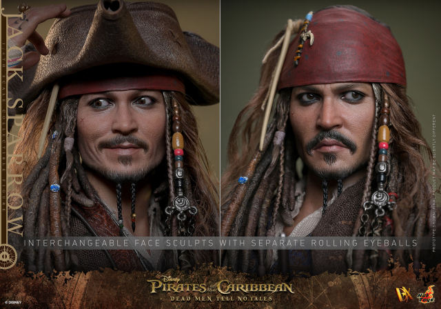 Hot Toys 1/6 DX37 - Pirates of the Caribbean: Dead Men Tell No Tales - Jack Sparrow PRE-ORDER