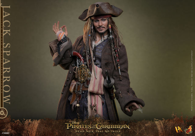 Hot Toys 1/6 DX37 - Pirates of the Caribbean: Dead Men Tell No Tales - Jack Sparrow PRE-ORDER