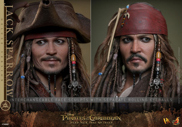 Hot Toys 1/6 DX38 - Pirates of the Caribbean: Dead Men Tell No Tales - Jack Sparrow (Deluxe Version) PRE-ORDER