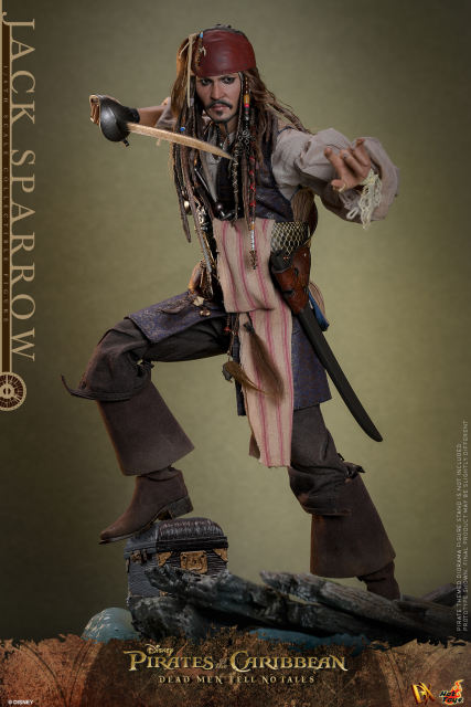 Hot Toys 1/6 DX37 - Pirates of the Caribbean: Dead Men Tell No Tales - Jack Sparrow PRE-ORDER