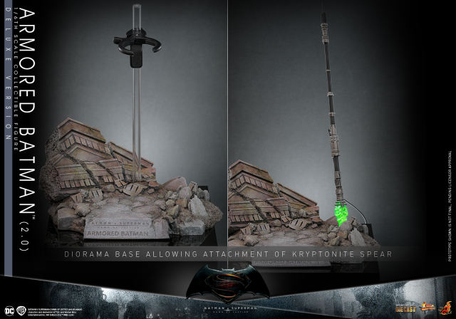 Hot Toys 1/6 MMS743D63 - Batman v Superman: Dawn of Justice - Armored Batman (2.0) (Deluxe Version) PRE-ORDER