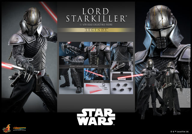Hot Toys 1/6 VGM63 - Star Wars - Lord Starkiller PRE-ORDER