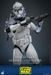 Hot Toys 1/6 TMS143 - Star Wars: The Clone Wars - 104th Battalion Wolfpack Clone Trooper (Deluxe Version) IN STOCK