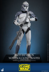 Hot Toys 1/6 TMS143 - Star Wars: The Clone Wars - 104th Battalion Wolfpack Clone Trooper (Deluxe Version) IN STOCK