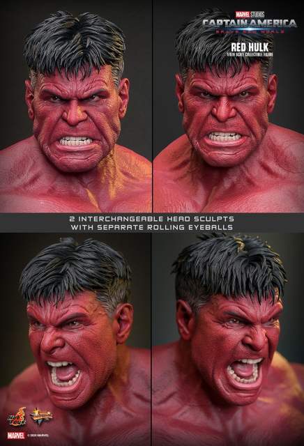 Hot Toys 1/6 MMS797 - Captain America: Brave New World - Red Hulk PRE-ORDER