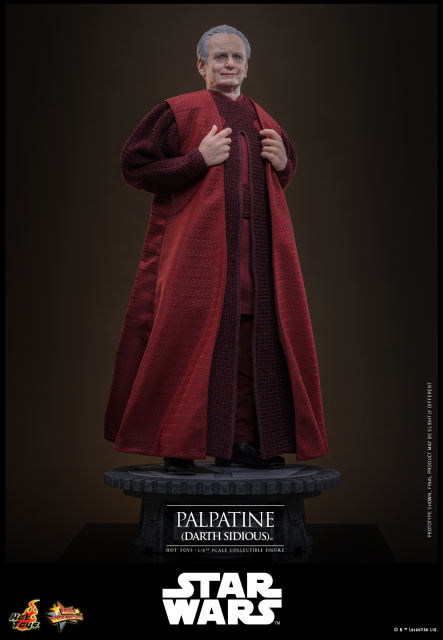 Hot Toys 1/6 MMS805 - Star Wars: Episode III – Revenge of the Sith - Palpatine (Darth Sidious) PRE-ORDER