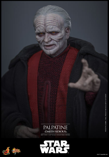 Hot Toys 1/6 MMS805 - Star Wars: Episode III – Revenge of the Sith - Palpatine (Darth Sidious) PRE-ORDER
