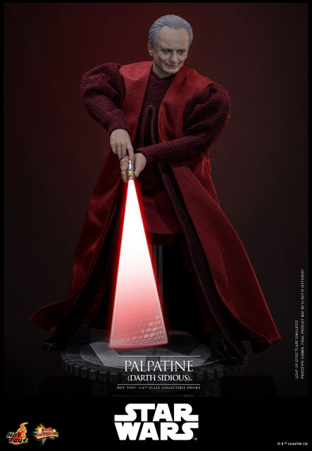 Hot Toys 1/6 MMS805 - Star Wars: Episode III – Revenge of the Sith - Palpatine (Darth Sidious) PRE-ORDER