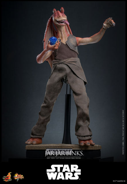 Hot Toys 1/6 MMS807 - Star Wars: The Phantom Menace - Jar Jar Binks PRE-ORDER