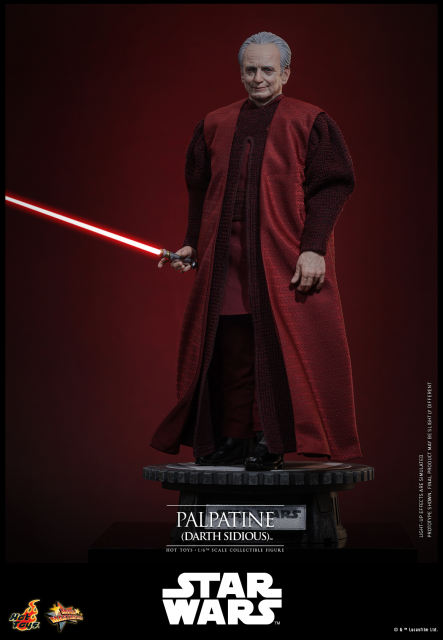 Hot Toys 1/6 MMS805 - Star Wars: Episode III – Revenge of the Sith - Palpatine (Darth Sidious) PRE-ORDER